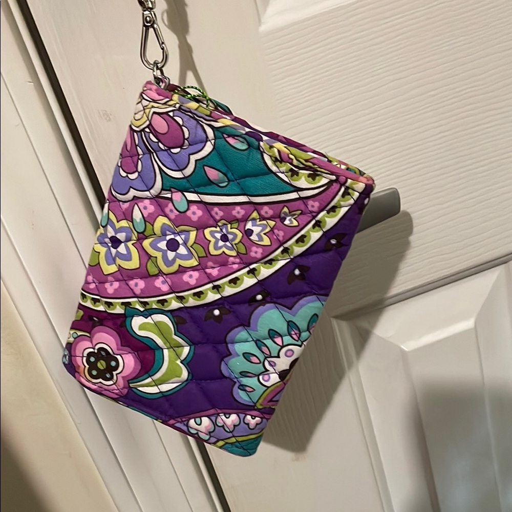 Vera Bradley Purple and Green Quilted Tote Bag, wristlet etc
NWT
THREE PIECE - Picture 5 of 16